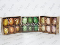 Яйця пасхальні кольорові з діркою 218W-7104