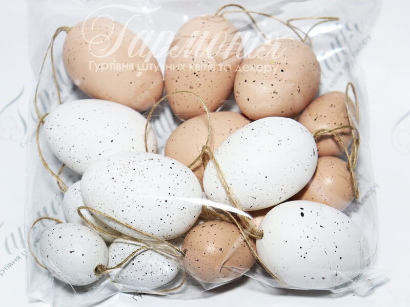 Яйця пасхальні в цяточку 16шт TG54844-1
