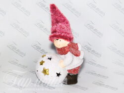 Фігурка «Дівчинка з ліхтариком на сніговій кулі» 18586 Н/Р