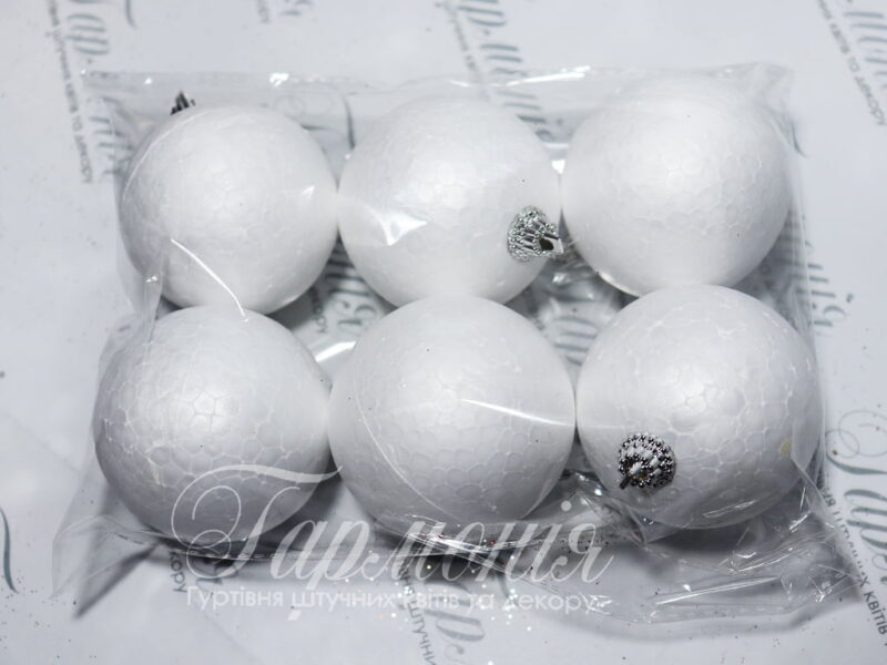 Кульки пінопластові 6 шт TG26260