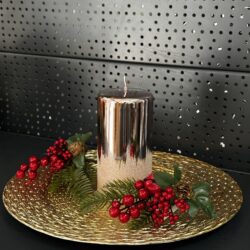 Свічка "пудра" циліндр, 150х70мм