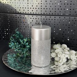 Свічка "сііра" циліндр, 150х70мм