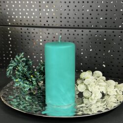 Свічка "тіфані-матова-пуста" циліндр, 150х70мм
