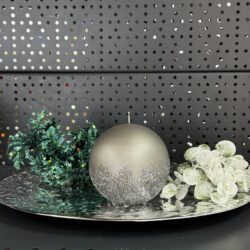 Свічка "золота" куля, 90мм